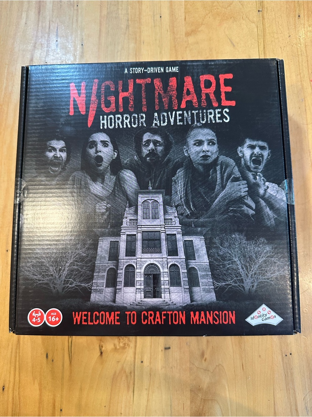 3/$40 Nightmare Horror Adventures: Welcome to Crafton Mansion Board Game